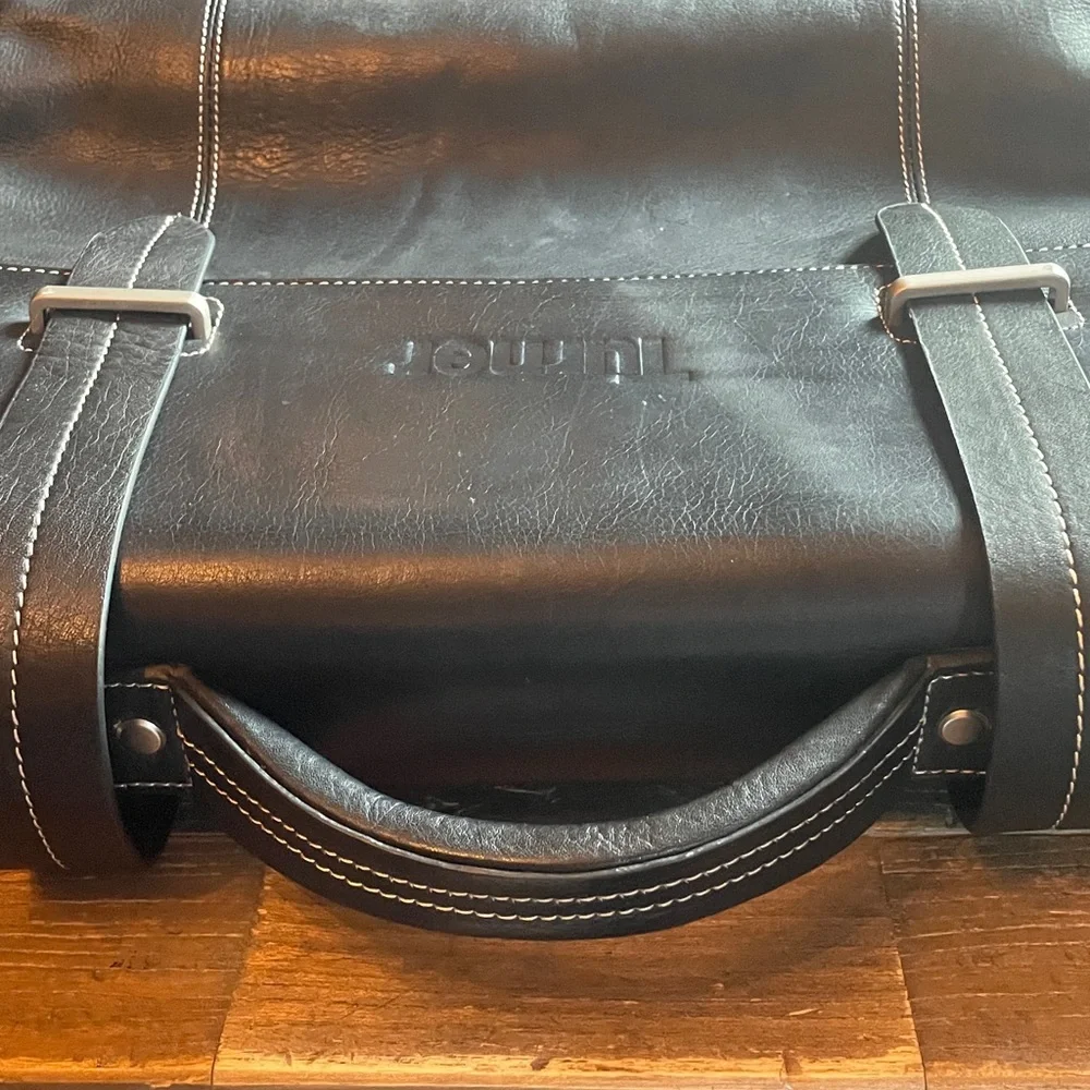 Bellino Branded Leather Messenger Bag Briefcase🖤